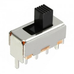 Slide Switch 3-Pin 2-Position SPDT, 0.5A 50V  Slide Switch 3-Pin 2-Position SPDT, 0.5A 50V