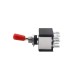 Toggle Switch 6-Pin 2-Position DPDT, ON-ON, 3A/250V AC