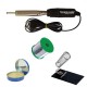 TECHDELIVERS® 35 Watt Soldering Iron Kit, Soldering Wire Reel, Soldering Paste, Stand 35 W Bakelite Handle