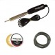 TECHDELIVERS® 35W Bakelite Handle Soldering Iron Kit 3 in one with Solder Wire and Paste