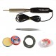 TECHDELIVERS® 35 Watt Bakelite Soldering Iron Kit, Soldering Wire, Soldering Paste, Desolder Wick, Tweezer