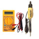 TECHDELIVERS® Soldering Iron Kit with Multimeter, Solder iron 35 W Flat Tip