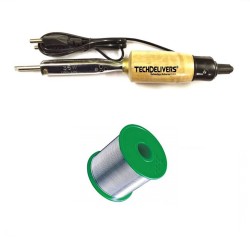 TECHDELIVERS® Solder Iron 35W with 5meter Solder Wire TECHDELIVERS® Solder Iron 35W with 5meter Solder Wire