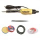 TECHDELIVERS® 35 Watt Soldering Iron Kit, Soldering Wire, Soldering Paste, Desolder Wick, Tweezer