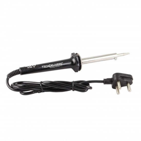 Soldering Iron - 60Watt, 220V AC (Normal Horse Shoe Shaped Tip)