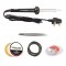 TECHDELIVERS® 60 Watt Soldering Iron Kit, Soldering Wire, Soldering Paste, Desolder Wick, Tweezer TECHDELIVERS® 60 Watt Soldering Iron Kit, Soldering Wire, Soldering Paste, Desolder Wick, Tweezer