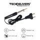 TECHDELIVERS® 6in1 8Watt Electric Soldering Iron Kit Set with Desoldering | WICK |Stand |Flux | Wire Stripper | Solder Wire for DIY/Crafts