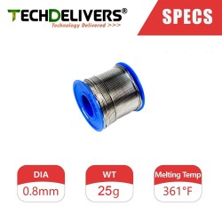 Solder Wire 25gm Tin Lead 50/50 Rosin Core Soldering Iron Wire Reel  Solder Wire 25gm Tin Lead 50/50 Rosin Core Soldering Iron Wire Reel