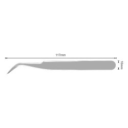 Tweezer Curved Straight Tip Electronics Industrial Precision Stainless Forceps Phone Repair Hand Tools Tweezer Curved Straight Tip Electronics Industrial Precision Stainless Forceps Phone Repair Hand Tools