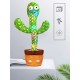 Dancing Cactus Mimicking Toy for Kids and Babies | Repeats What You Say | Cactus Plush Toy with USB Chargeable