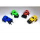 Mini Pull Back Car Toys for Kids Dumper Roller Lifter JCB Toy Speedy Bright Color for Children Multicolor (Set of 4)