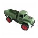 Military Remote Control Jeep Truck Wireless RC 1:24 Scale Car Vehicle 2 Channel Forward and Backward Military Green Color