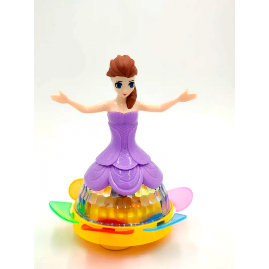 Princess Dancing Musical 360 Degree Rotating  Angel Girl Doll Angel