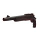 Black Long Simple Mouser Gun with Bullet Pistol for kids