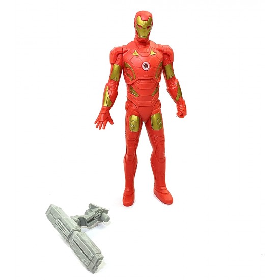 Iron Man Toys Avengers Endgame Toys Super Power Hero | 6 Inches Height with Light | Movable Parts | Avengers Action Figures Iron Man Superheros For Kids