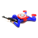 Crawling Captain America Toy Action with Lights and Sound Color Red and Blue Shot Sounds