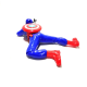 Crawling Captain America Toy Action with Lights and Sound Color Red and Blue Shot Sounds