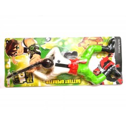 Benn 10 Crawling Action Figure Toy with Light & Shooting Sound Benn 10 Crawling Action Figure Toy with Light & Shooting Sound