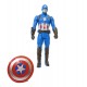 Captain America Figure Toy Avengers Endgame Toys Super Power Hero | Big 7.5 Inches Height with Light | Movable Parts | Captain America Shield Toy Superheros For Kids