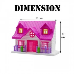 Dream House Small Loving Family Funny House Play set (Colour & Design May Vary) Dream House Small Loving Family Funny House Play set (Colour & Design May Vary)