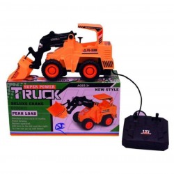 Wired Remote Control JCB Crane Super Truck Yellow for Kids  Wired Remote Control JCB Crane Super Truck Yellow for Kids